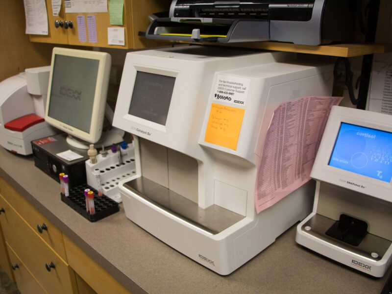 Our in-house lab means shorter wait times, as not everything has to be sent out to be processed.